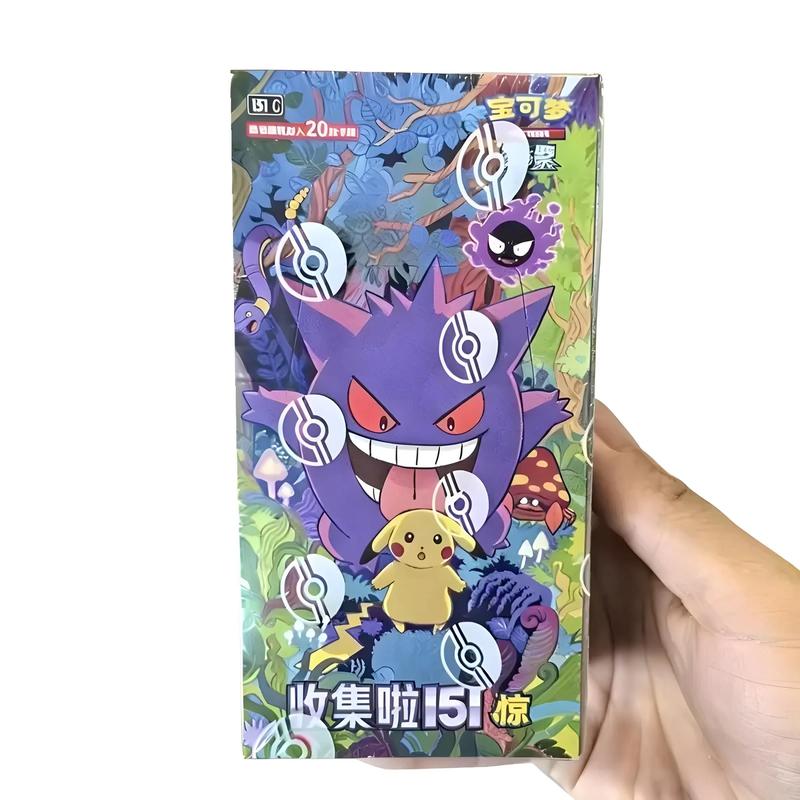 Cartão Pokémon Simplificado Chinês Ponyta Gengar 151 Série Change